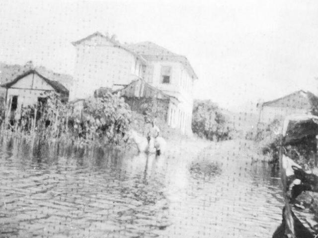 Invasão das Águas em São João Marcos. Data: 24/10/1905