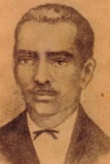 José Joaquin Puello, cópia fotográfica de um retrato pintado do militar e político dominicano.