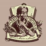 Maria Firmina dos Reis, ilustração de Wal Paixão