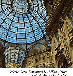 Galeria Victor Emmanuel II - Milão - Itália